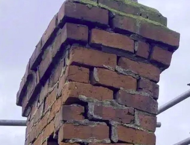 brique cheminée probleme