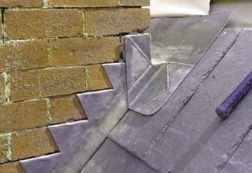 installation de solins de cheminée