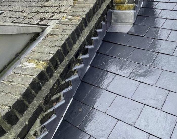 zinc solins jointure